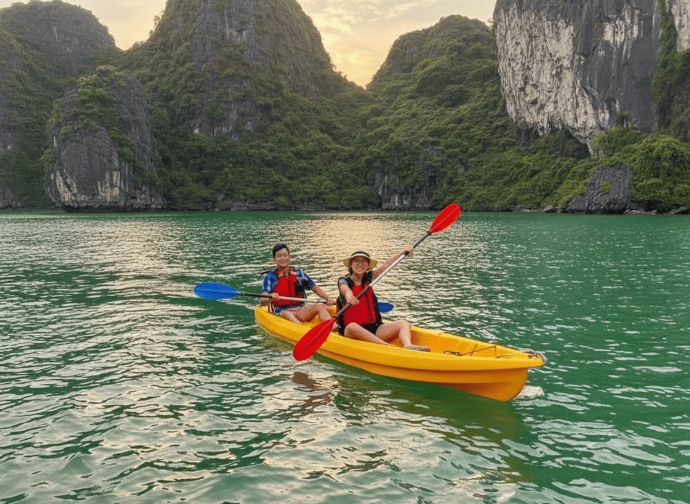 Để lại những khoảnh khắc để đời với thi&ecirc;n nhi&ecirc;n h&ugrave;ng vĩ tại Hang Luồn.